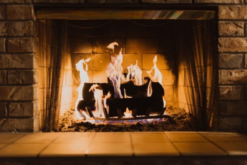 casa rural con chimenea Andalucía